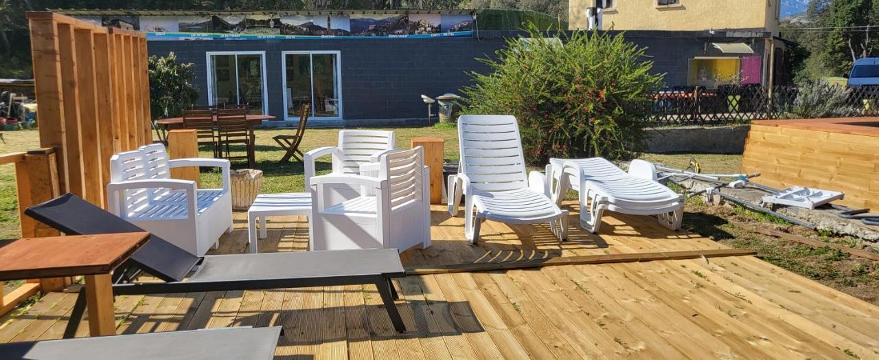 Le Coin Tranquille Hotell Morosaglia Exteriör bild