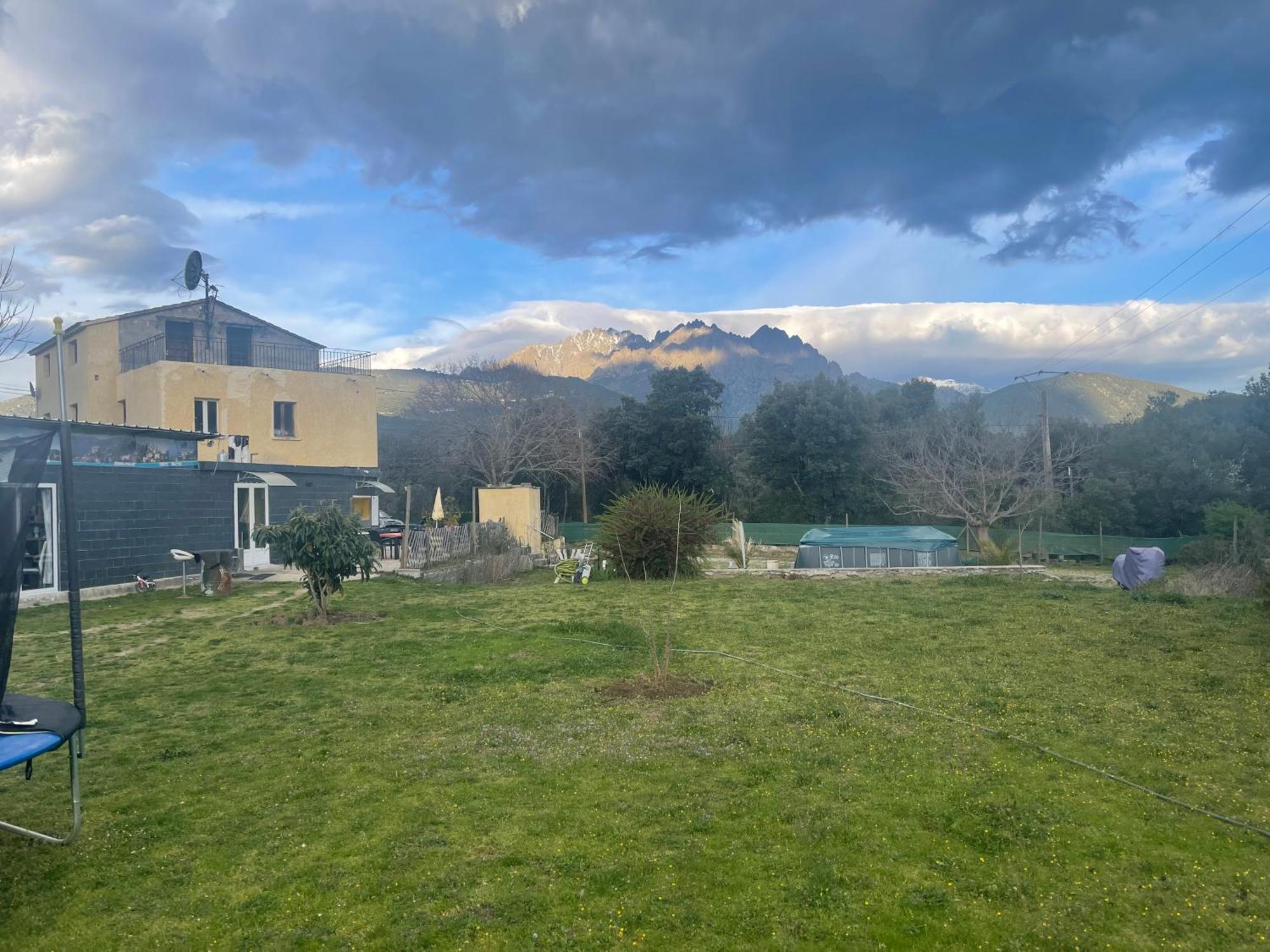 Le Coin Tranquille Hotell Morosaglia Exteriör bild